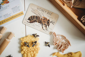 Kinfolk Pantry Bee & Honeycomb Eco Cutter Set