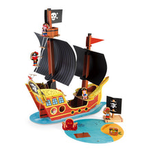 Load image into Gallery viewer, Janod Story Pirate Ship