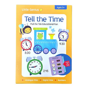 Little Genius Pull the Tab: Tell the Time