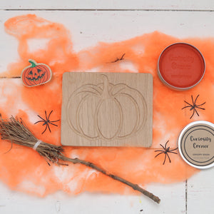 Pumpkin Oak Sensory Board