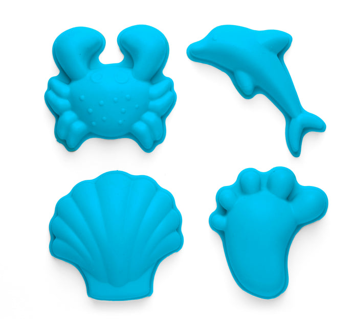 Scrunch Sand Moulds Footprint Set - Blue Sky