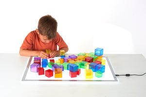 Tickit Translucent Cube Set - Pk54