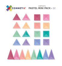 Load image into Gallery viewer, Connetix Pastel Mini Pack 32 pc
