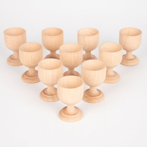 Tickit Loose Parts Beechwood Egg Cup 70mm