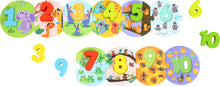 Load image into Gallery viewer, Tooky Toy Wooden Number Puzzle