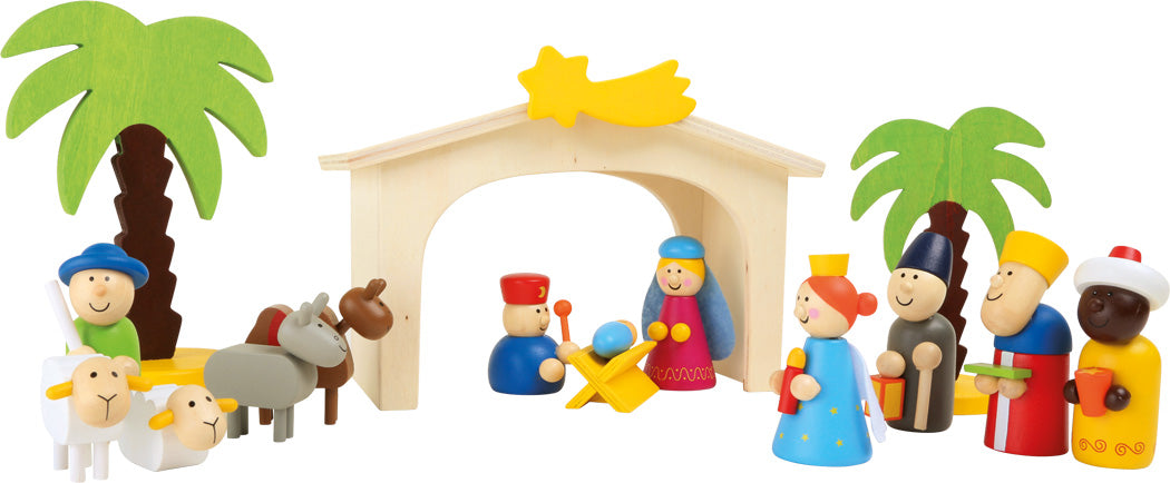 Small Foot Wooden Nativity Set