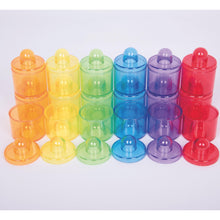 Load image into Gallery viewer, Tickit Translucent Colour Pot Set - Pk18 - Isaac’s Treasures