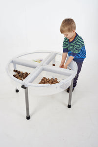 Exploration Circle 4 Tray (Clear Trays) - FREE POSTAGE - Isaac’s Treasures