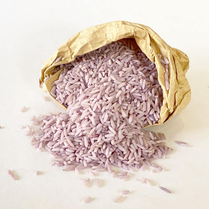 Sensory Scented Rice 175g - Purple - Isaac’s Treasures