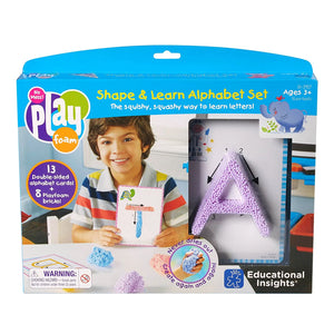 Playfoam® Shape & Learn Alphabet Set