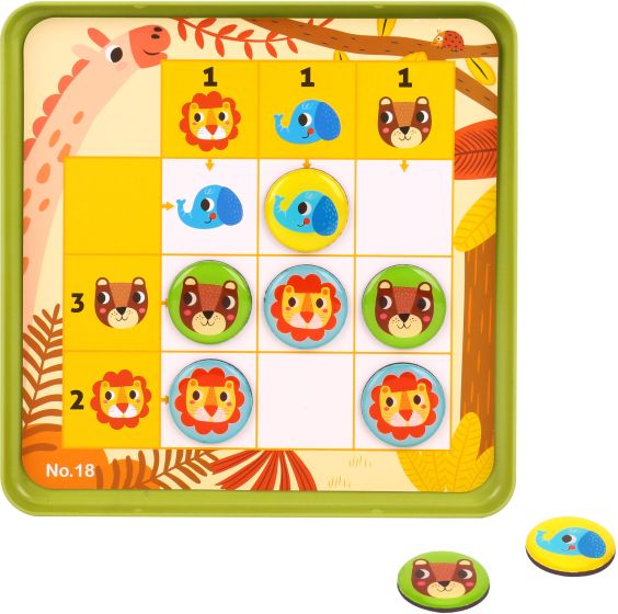 Sudoku Da Floresta 24 Peças - Tooky Toy Jogos de Tabuleiro