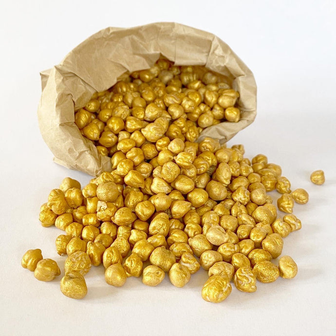 Sensory Scented Beans 175g - Gold - Isaac’s Treasures