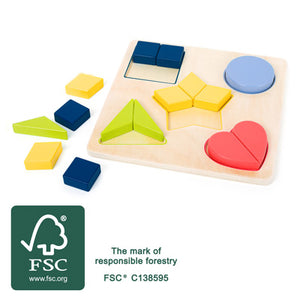 Small Foot Shapes Learning Game - Educate